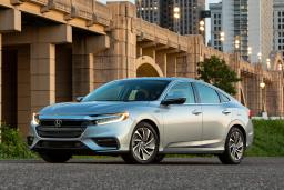 2021 Honda Insight Front Left Side in Silver